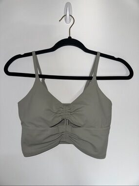 Athleta Light Sage Stretch Sports Bra